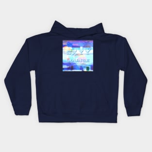 Skyy Lounge logo Kids Hoodie